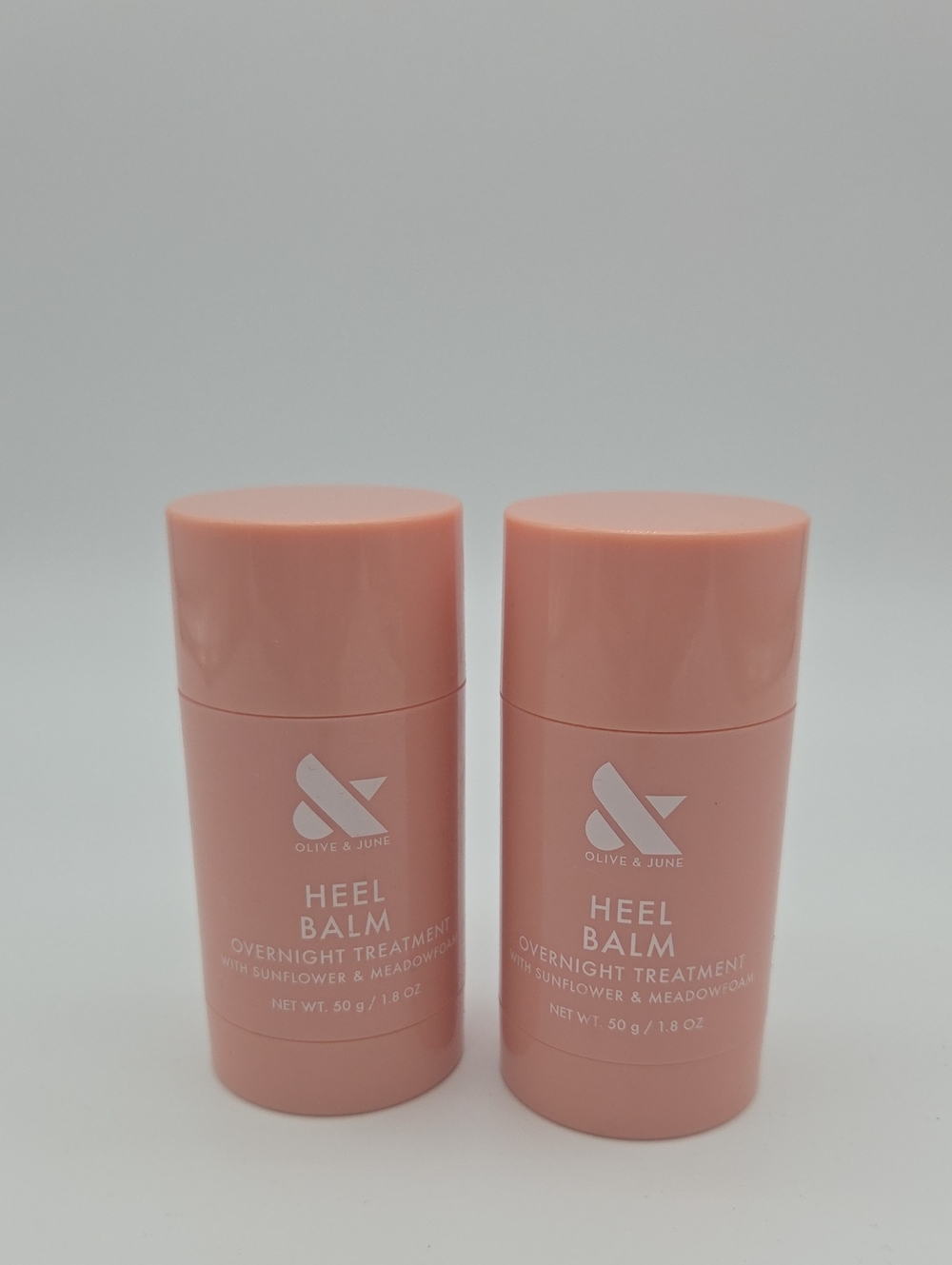 2x1 Olive & June Heel Balm Overnight Treatment - Pink